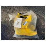 17" Yellow Slush Boots Size 15