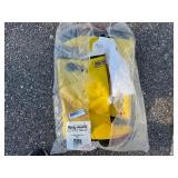 17" Yellow Slush Boots Size 9