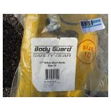 17" Yellow Slush Boots Size 10