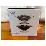 Pair of Handmade Serving Dishes (LSA International)