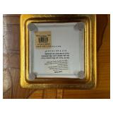 Bernardaud Les Lithopanie "Sailboats and Gold Christmas Candle