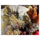 Holiday Floral Design Pieces with Containers