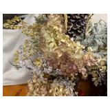 Holiday Floral Design Pieces with Containers