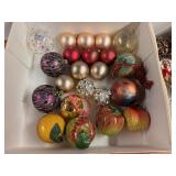 Beautiful Unique Collection of Christmas Ornaments (Qty 40+)