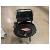 Uline Strapping Tools. Includes Cart with Some Banding, Cutter, Crimper, Tightener, Extra Clips
