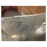 Two Sheets of Aluminum with holes and magnets. 26"x38"x1/4"