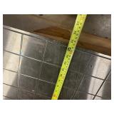 Two Aluminum Sheets (24.5" x 24.5" x 1/8")