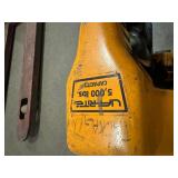 Liftrite Pallet Jack.  Needs attention. Believe chain broke in handle.