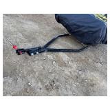 Otter II Den Flip-Over Portable Ice Fish House. Includes cover, plastic sled and tow bar.