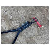 Otter II Den Flip-Over Portable Ice Fish House. Includes cover, plastic sled and tow bar.