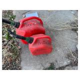 Two Gas Cans - 2.5 Gallon and 1.25 Gallon
