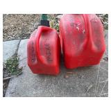 Two Gas Cans - 2.5 Gallon and 1.25 Gallon