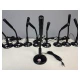 Gooseneck Podium/Desktop Microphones (Qty 10)