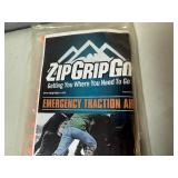 Emergency Traction Aid. ZipGripGo. One Size Fits Most Cars, Vans and Light Trucks.