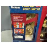 Kwikset Max Security Powerbolt-1000 Keyless Entry Kit with Free Matching Knob