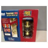 Kwikset Max Security Powerbolt-1000 Keyless Entry Kit with Free Matching Knob