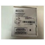 Delta Universal Valve. Only High Flow R1000-UNBXHF - New in Box