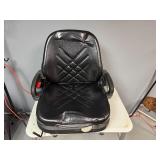 Forklift Seat. Adjustable, Seat Belt, Arm Rest, Back Storage Area. In very good condition