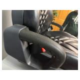 Forklift Seat. Adjustable, Seat Belt, Arm Rest, Back Storage Area. In very good condition
