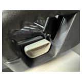 Forklift Seat. Adjustable, Seat Belt, Arm Rest, Back Storage Area. In very good condition