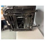 Forklift Seat. Adjustable, Seat Belt, Arm Rest, Back Storage Area. In very good condition