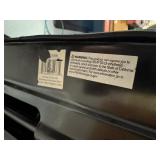 Forklift Seat. Adjustable, Seat Belt, Arm Rest, Back Storage Area. In very good condition