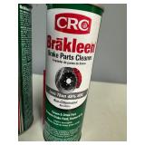 CRC Brakleen. Two Full Bottles.  Missing Caps.