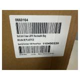 Aspect by Fastenal 5x8 5 mil Clear Recloseable Bags (New Box - Opened for Pictures)