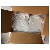 Aspect by Fastenal 5x8 5 mil Clear Recloseable Bags (New Box - Opened for Pictures)