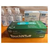 KN95 Masks, Hand Sanitizer and Protective Gloves