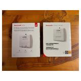 Two Honeywell Non-Programmable Thermostats
