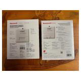 Two Honeywell Non-Programmable Thermostats