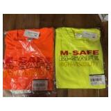 Two XL High Visibility Shirts