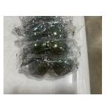 Fastenal G8 Safety Glasses. Black Frame/Gold Mirror