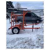 2 Solar Road Sign Trailers