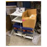 Rack of LKB Bromma Chart Recording Supplies (593548)