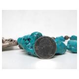 Lovely Large Oriental Turquoise Monkey Pendant