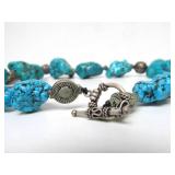 Lovely Large Oriental Turquoise Monkey Pendant