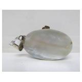 Sterling Silver Floral Pendant w/Mother of Pearl