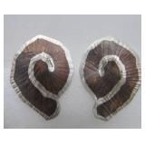 Larger Modernist Sterling Silver Earrings by Jan Suchodolski