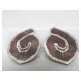 Larger Modernist Sterling Silver Earrings by Jan Suchodolski