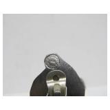 Larger Modernist Sterling Silver Earrings by Jan Suchodolski