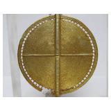 Large African Necklace w/Alligator Pendant & Beautiful Stone Beads