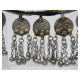 Old Vintage Tribal Afghani Large Coin Necklace