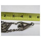 Large Vintage Bedouin Silver Pendant