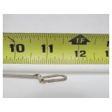 Signed Sterling Silver Alaskan Masked Figure Pendant Necklace by Jessica Felix