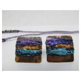 Beautiful Handmade "Fiber Works" Necklaces & Earrings by Helen Banes