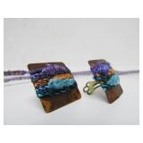 Beautiful Handmade "Fiber Works" Necklaces & Earrings by Helen Banes