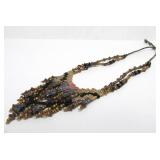 Beautiful Handmade "Fiber Works" Necklaces & Earrings by Helen Banes
