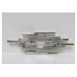 Vintage Sculptural Modernist Sterling Silver Brooch by Aaron Rubenstein